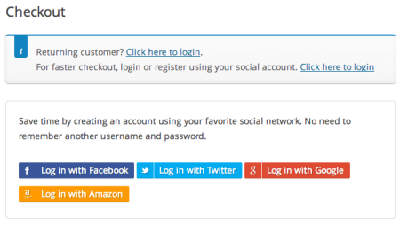 WooCommerce Social Login Checkout