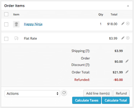 WooCommerce 2.2 Refunds
