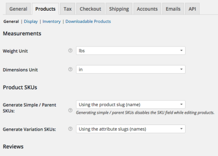 WooCommerce new settings group added