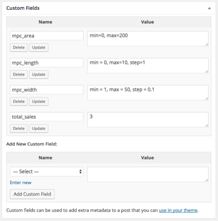 WooCommerce Measurement Price Calculator Custom Fields